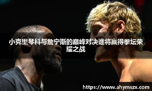 小克里琴科与詹宁斯的巅峰对决谁将赢得拳坛荣耀之战